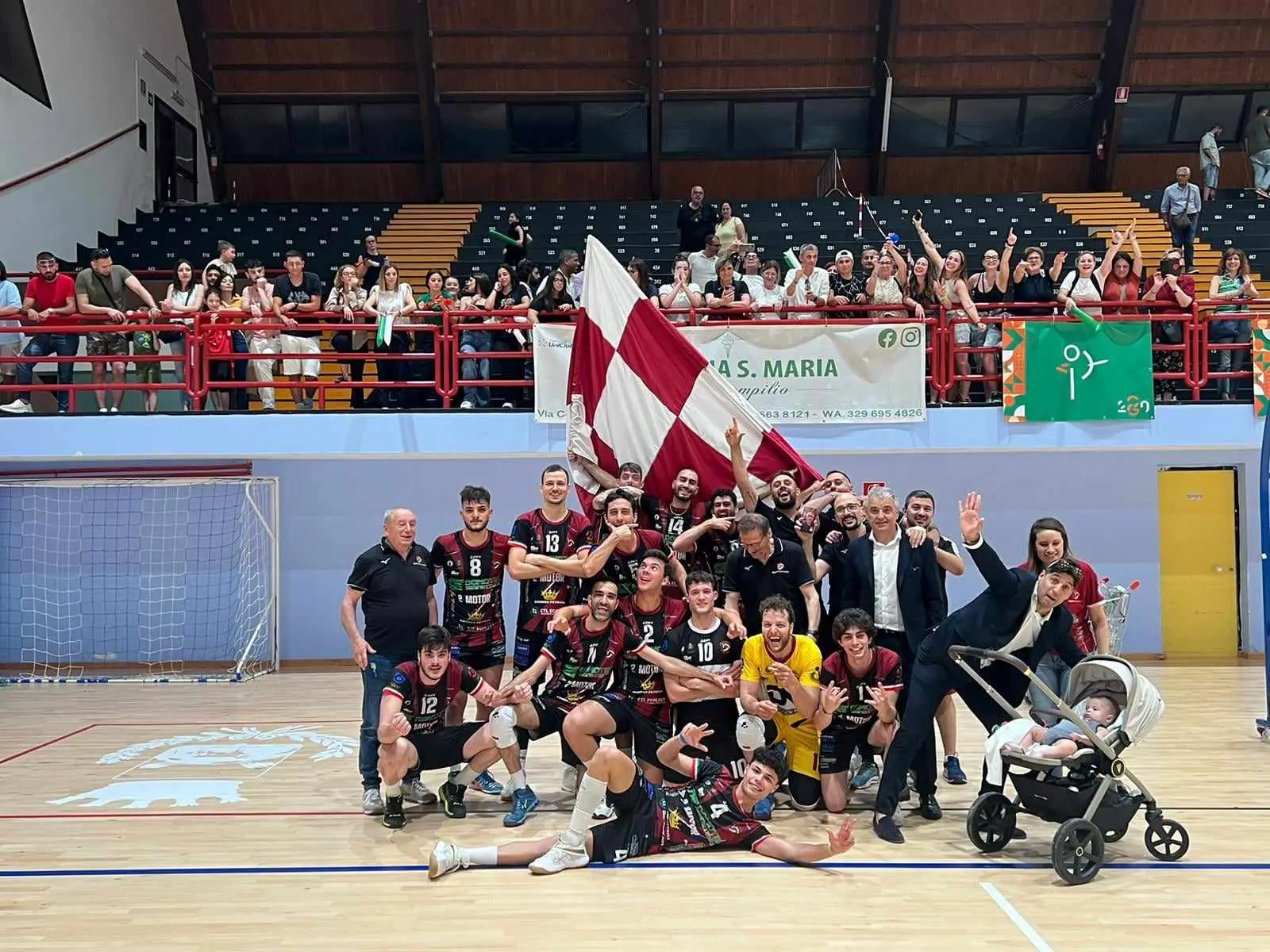 La Domotek Volley è da leggenda: trionfa a Grottaglie e vola in Serie A3