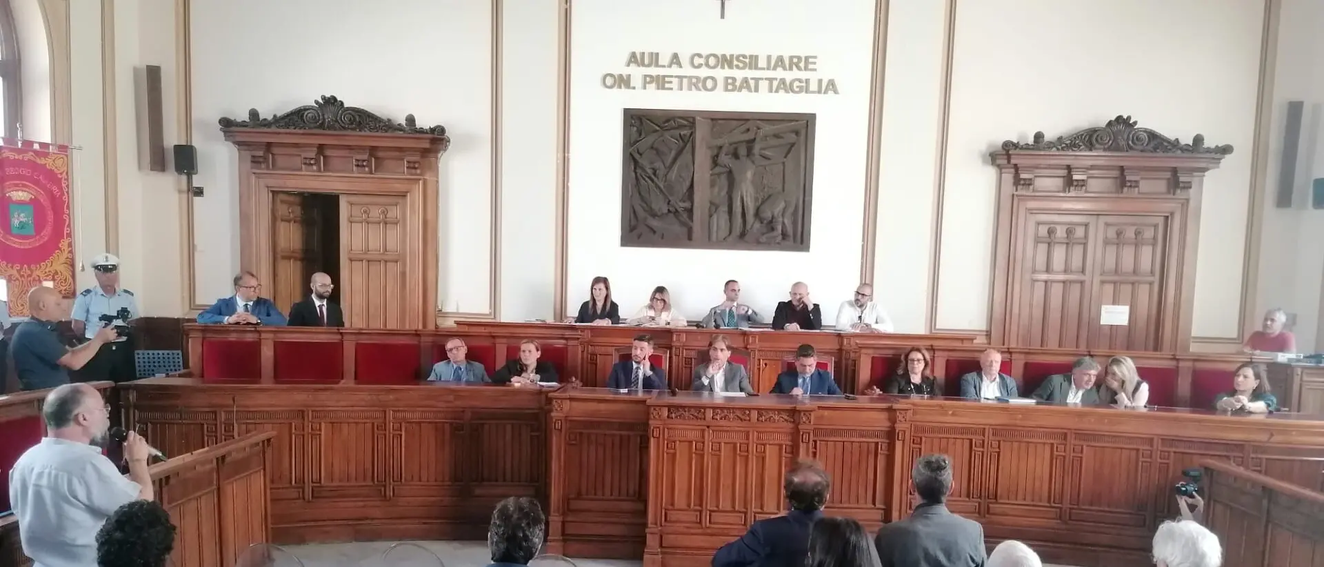 Ponte sullo Stretto, al via il Consiglio Comunale aperto a Palazzo San Giorgio - FOTO