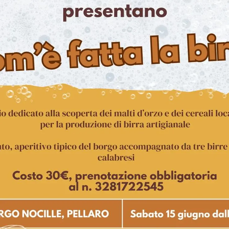A Borgo Nocille il laboratorio sulla birra artigianale