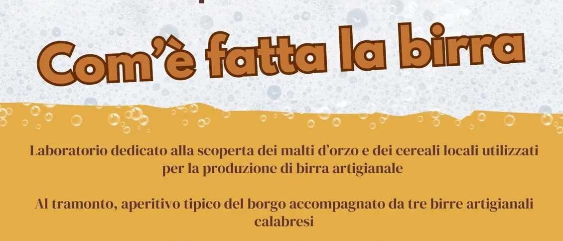A Borgo Nocille il laboratorio sulla birra artigianale
