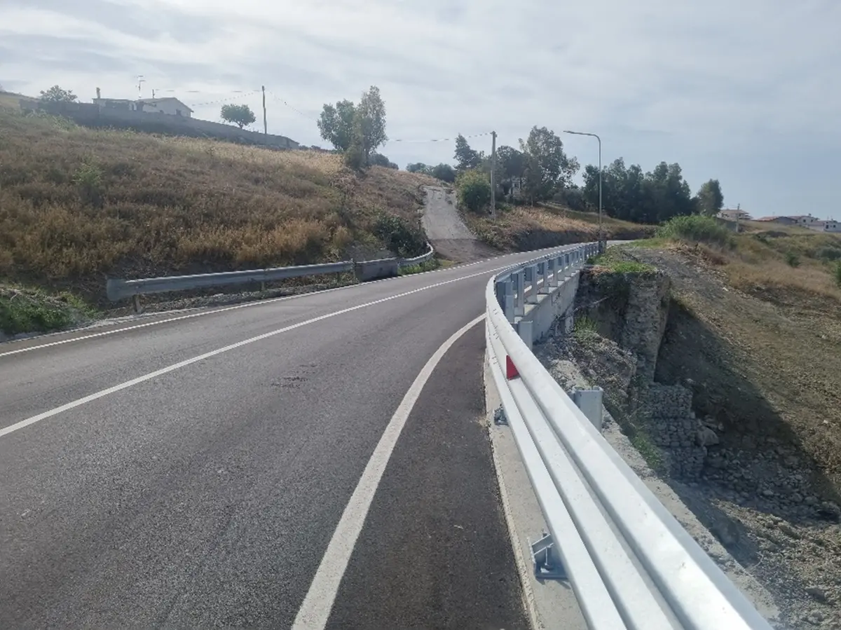 Sp93 Riace-Camini, Metrocity completa i lavori di messa in sicurezza