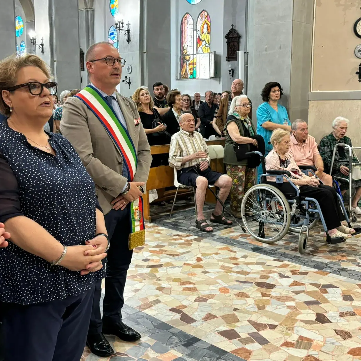 Il vicesindaco metropolitano, Carmelo Versace, presente a Reggio Calabria, ai festeggiamenti di Sant’Antonio di Padova, al Santuario della Collina degli Angeli