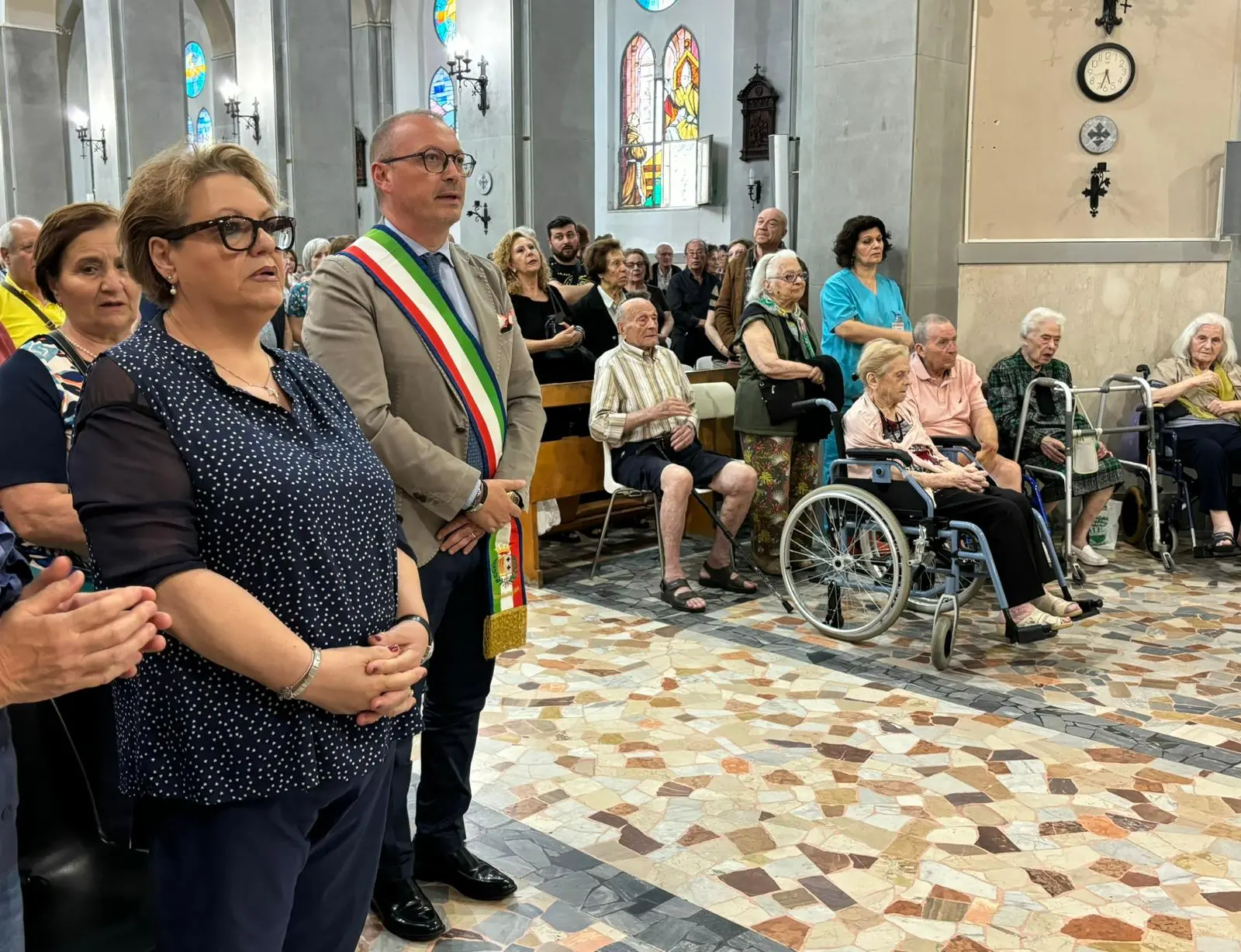 Il vicesindaco metropolitano, Carmelo Versace, presente a Reggio Calabria, ai festeggiamenti di Sant’Antonio di Padova, al Santuario della Collina degli Angeli