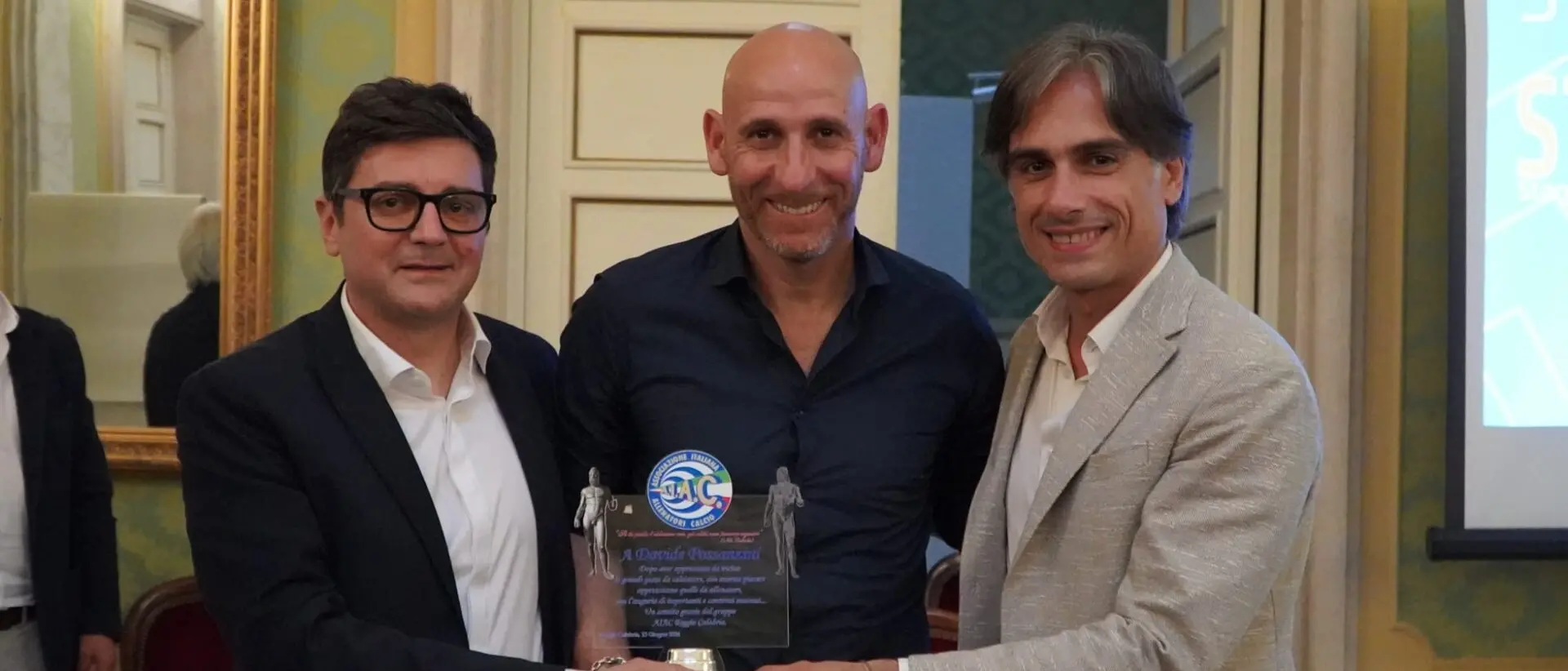 Premio Stefano Viola a Davide Possanzini, Falcomatà: «Eroe di una Reggina da serie A»