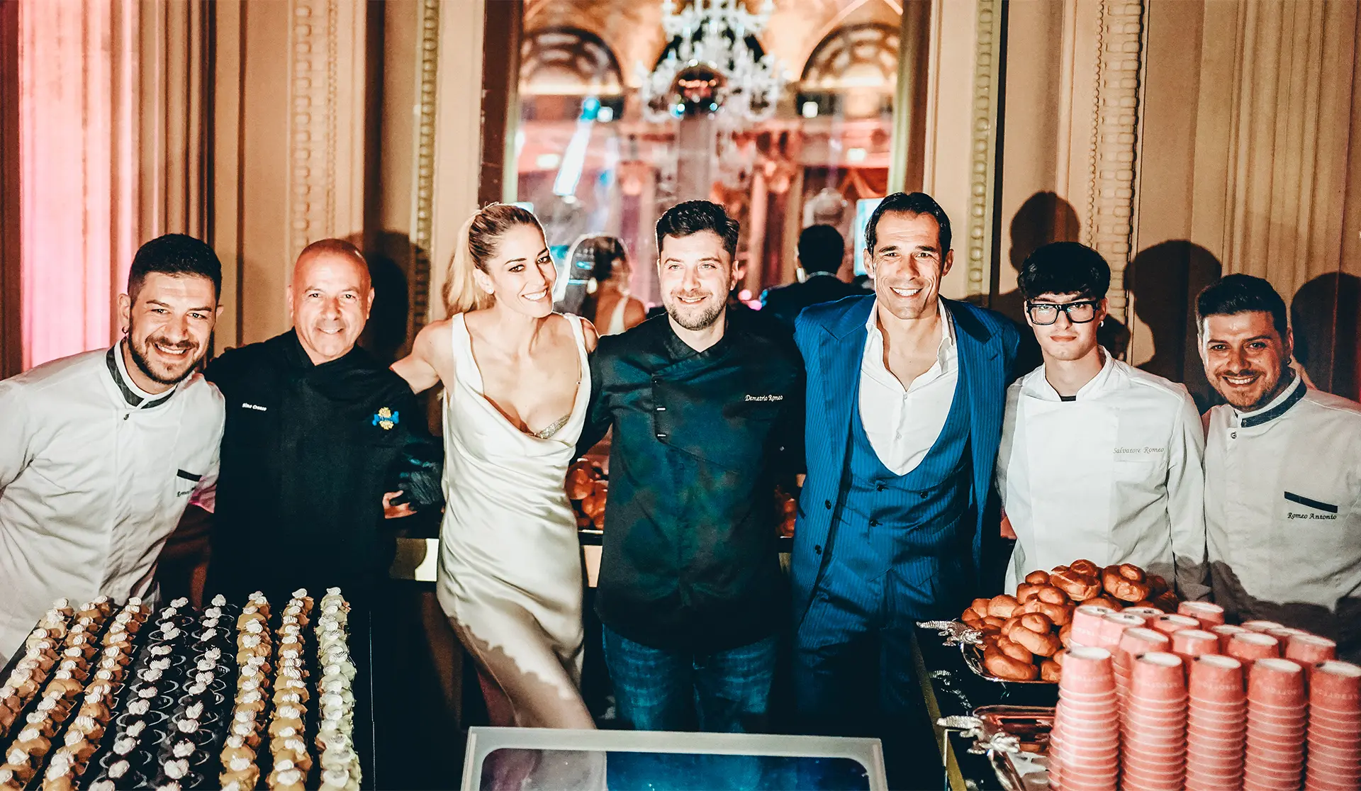 Gelateria e pasticceria reggina protagoniste a Roma del party vip di Elena Santarelli