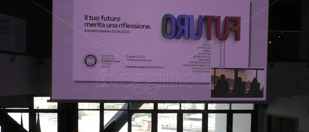 Mediterranea di Reggio, Zimbalatti: «Un’offerta formativa moderna e dinamica per invitare i giovani a restare» - VIDEO