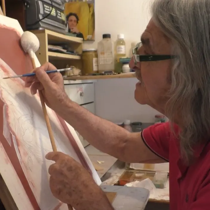 In Calabria c'è uno degli ultimi iconografi al mondo. La rara arte di rendere visibile l'invisibile