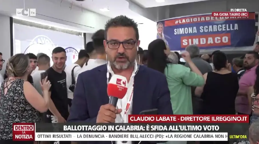 Speciale ballottaggio Gioia Tauro: i risultati in tempo reale su LaC - RIVEDI LA PUNTATA