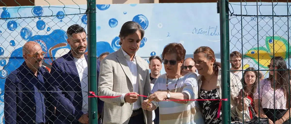 Reggio, inaugurato il campetto di calcio de “La Provvidenza”