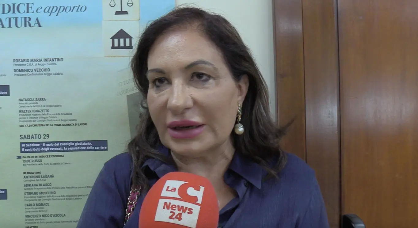 Corte d'Appello a Reggio Calabria, la Presidente Chiaravalloti: «L'obiettivo è diminuire i tempi e aumentare la produttività»