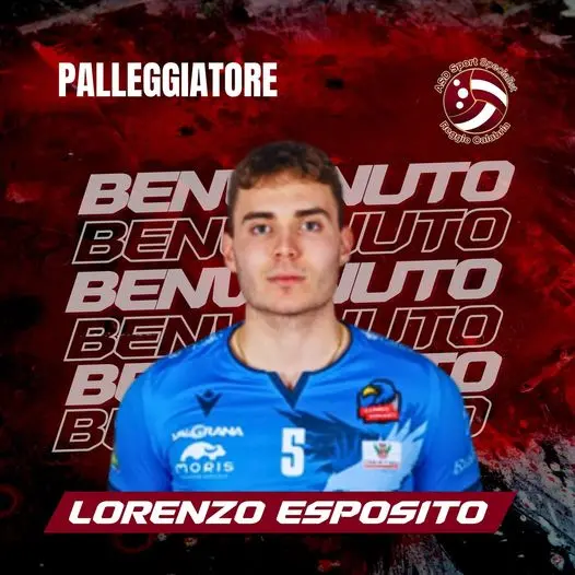 Estro e fame di vincere: Lorenzo Esposito nuovo palleggiatore della Domotek Volley Reggio Calabria