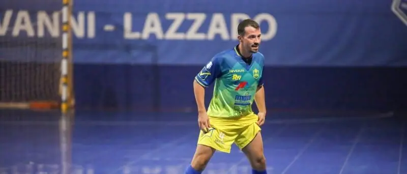 Antonio Pannuti con i colori della Polisportiva Futura, tatuati addosso