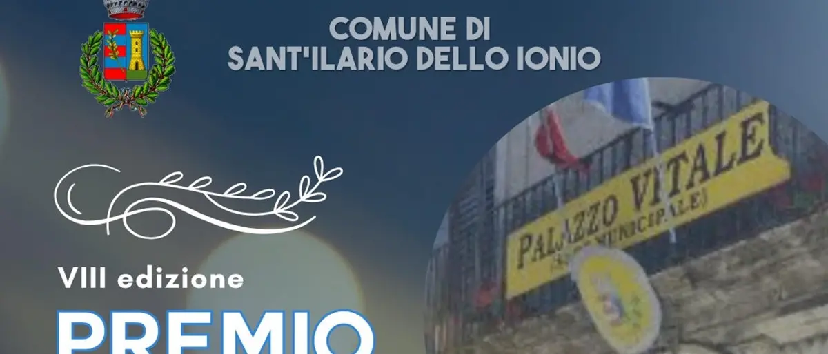 Domani la cerimonia del premio Sant'Ilario dello Ionio 2024