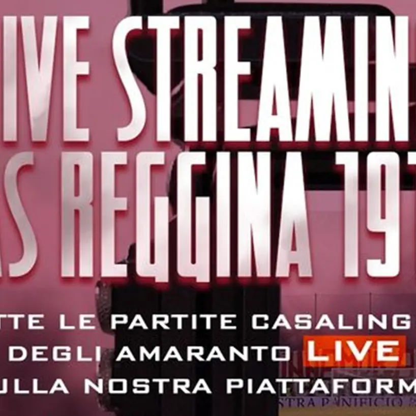 Reggina, Live le gare casalinghe playreggina1914.it