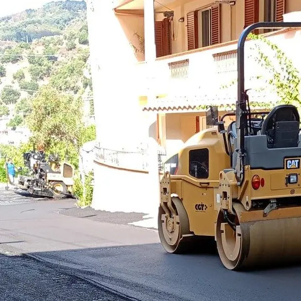 Strada di collegamento per il Comune di Fiumara, sopralluogo del vicesindaco Versace