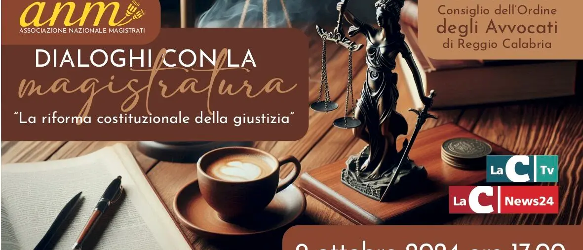\"Dialoghi con la magistratura\", dal tribunale alla città: a Reggio confronto aperto sui temi della riforma della giustizia
