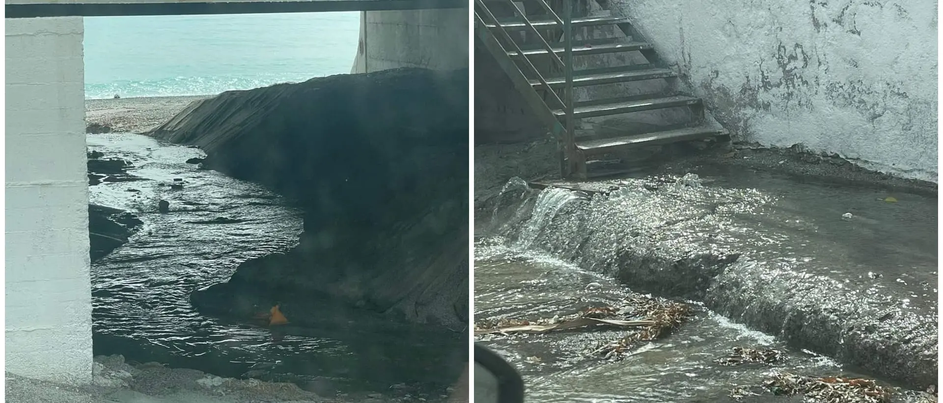 Bova Marina, opposizione all'attacco: «Fogna sgorga a cielo aperto nonostante lavori somma urgenza»