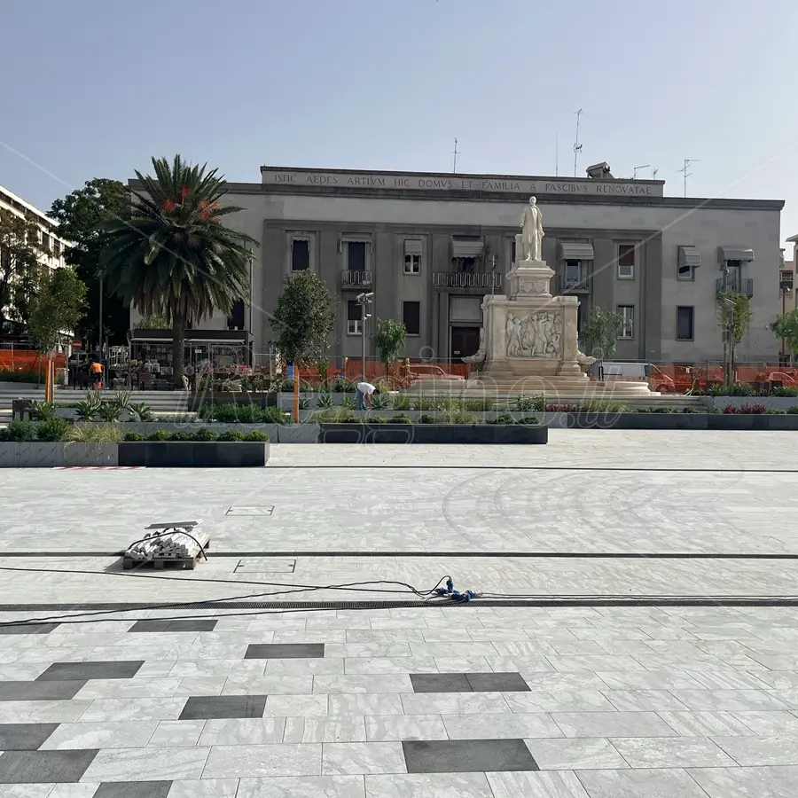 Reggio, vicina la chiusura del cantiere di piazza De Nava: presto i collaudi di strutture e impianti