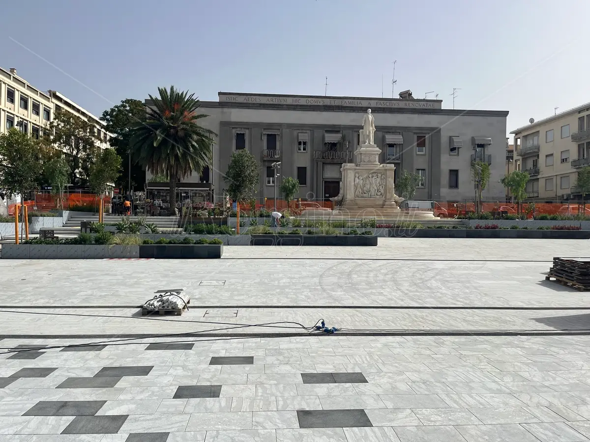 Reggio, vicina la chiusura del cantiere di piazza De Nava: presto i collaudi di strutture e impianti