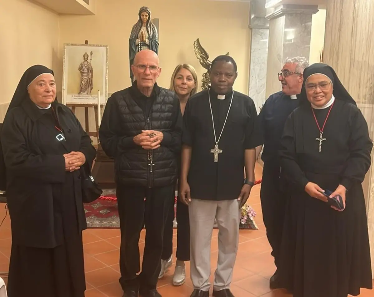 Placanica, il vescovo Msimbe della Tanzania in visita al santuario della Madonna dello Scoglio