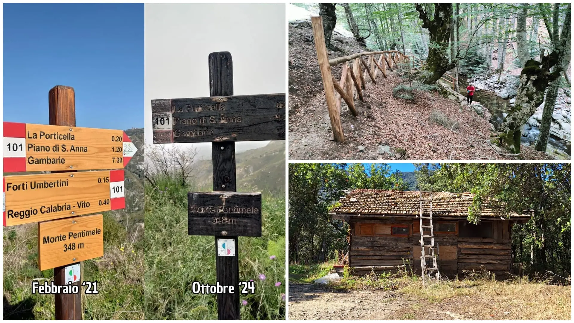 Un impegno per l'Aspromonte: preservare tabelle, rifugi e sorgenti per il futuro