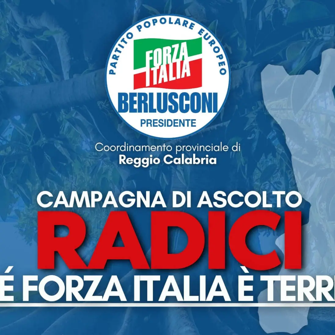 Forza Italia: prosegue la campagna di ascolto \"Radici\" nella provincia di Reggio Calabria