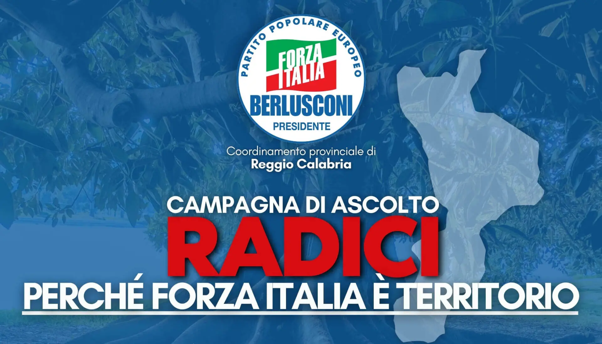 Forza Italia: prosegue la campagna di ascolto \"Radici\" nella provincia di Reggio Calabria