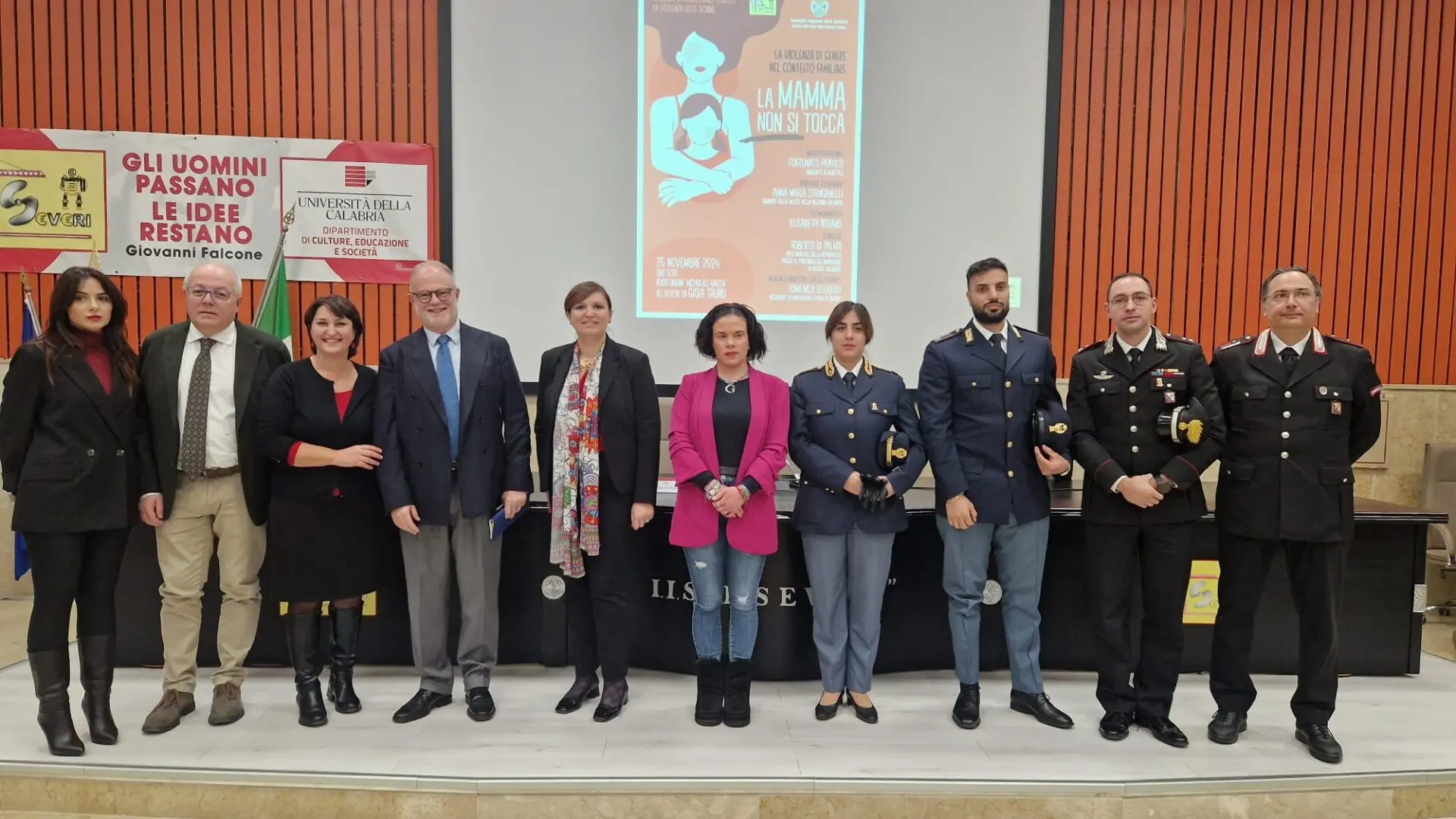 \"La mamma non si tocca\", gli studenti del Severi di Gioia Tauro incontrano il Procuratore Di Palma