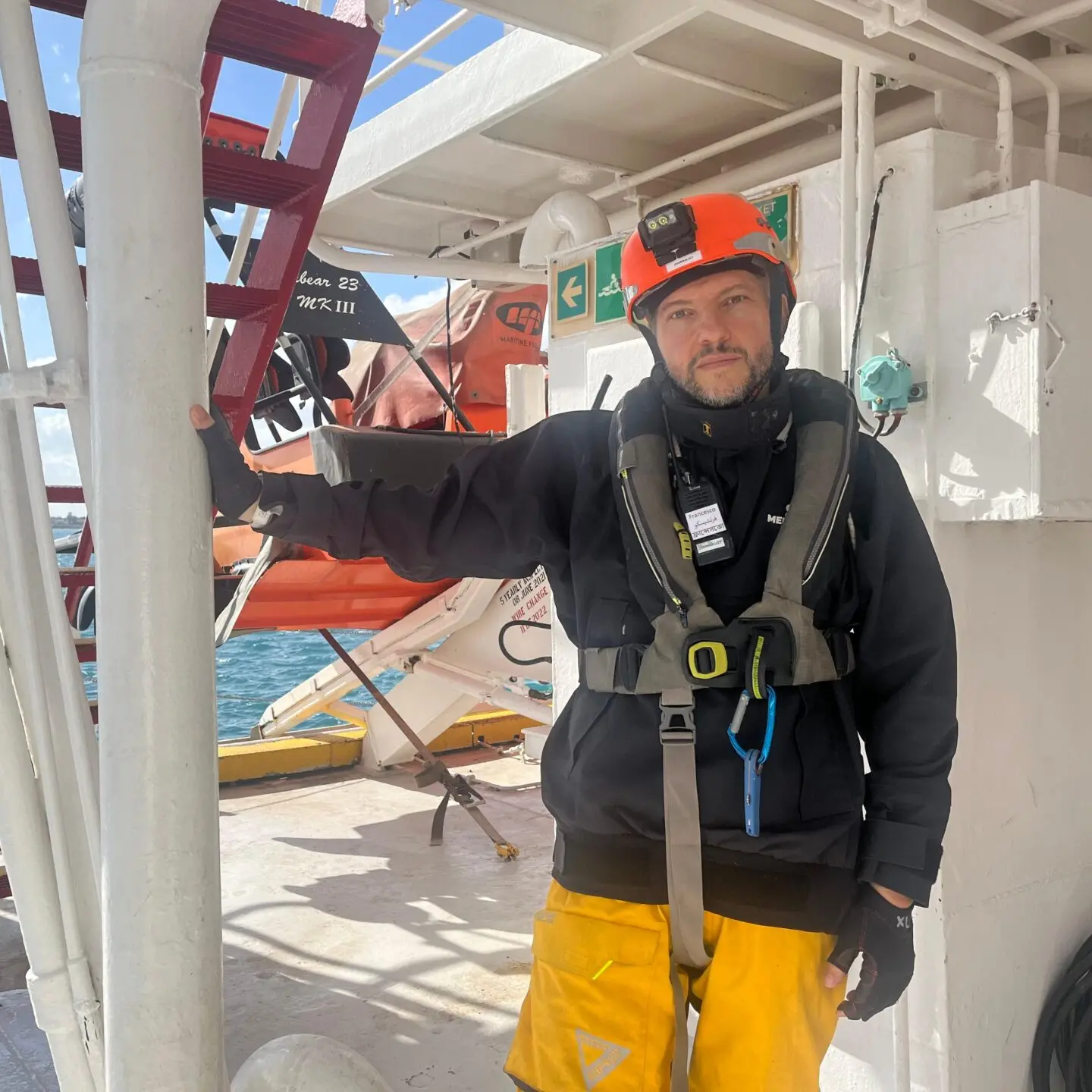 Il rapper reggino Kento in missione sulla nave Ocean Viking per SOS Mediterranée