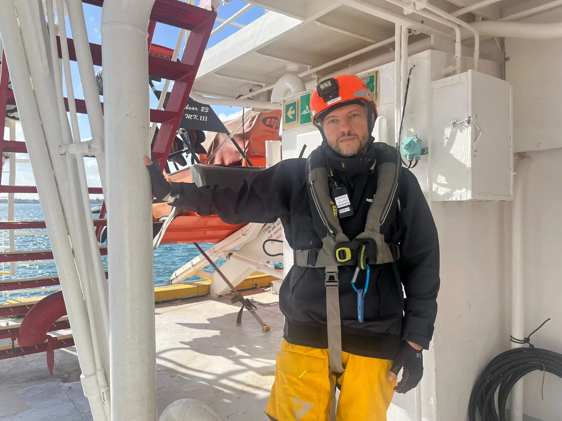 Il rapper reggino Kento in missione sulla nave Ocean Viking per SOS Mediterranée