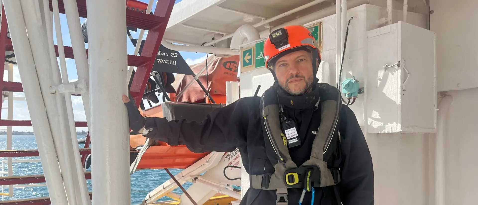 Il rapper reggino Kento in missione sulla nave Ocean Viking per SOS Mediterranée