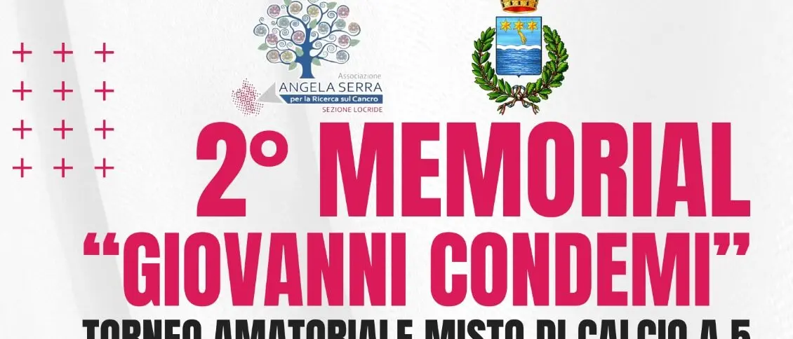 Siderno ricorda Giovanni Condemi: al via la seconda edizione del torneo solidale per il progetto NOLE