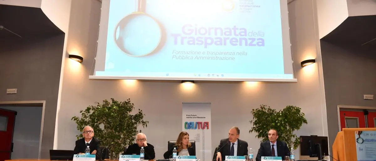 All’Università Mediterranea di Reggio Calabria la Giornata della Trasparenza 2024