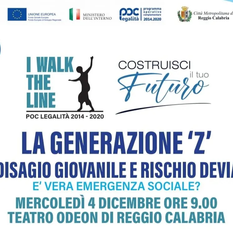 Tornano a Reggio gli eventi di confronto del progetto \"I Walk The Line\"