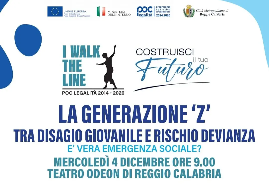 Tornano a Reggio gli eventi di confronto del progetto \"I Walk The Line\"