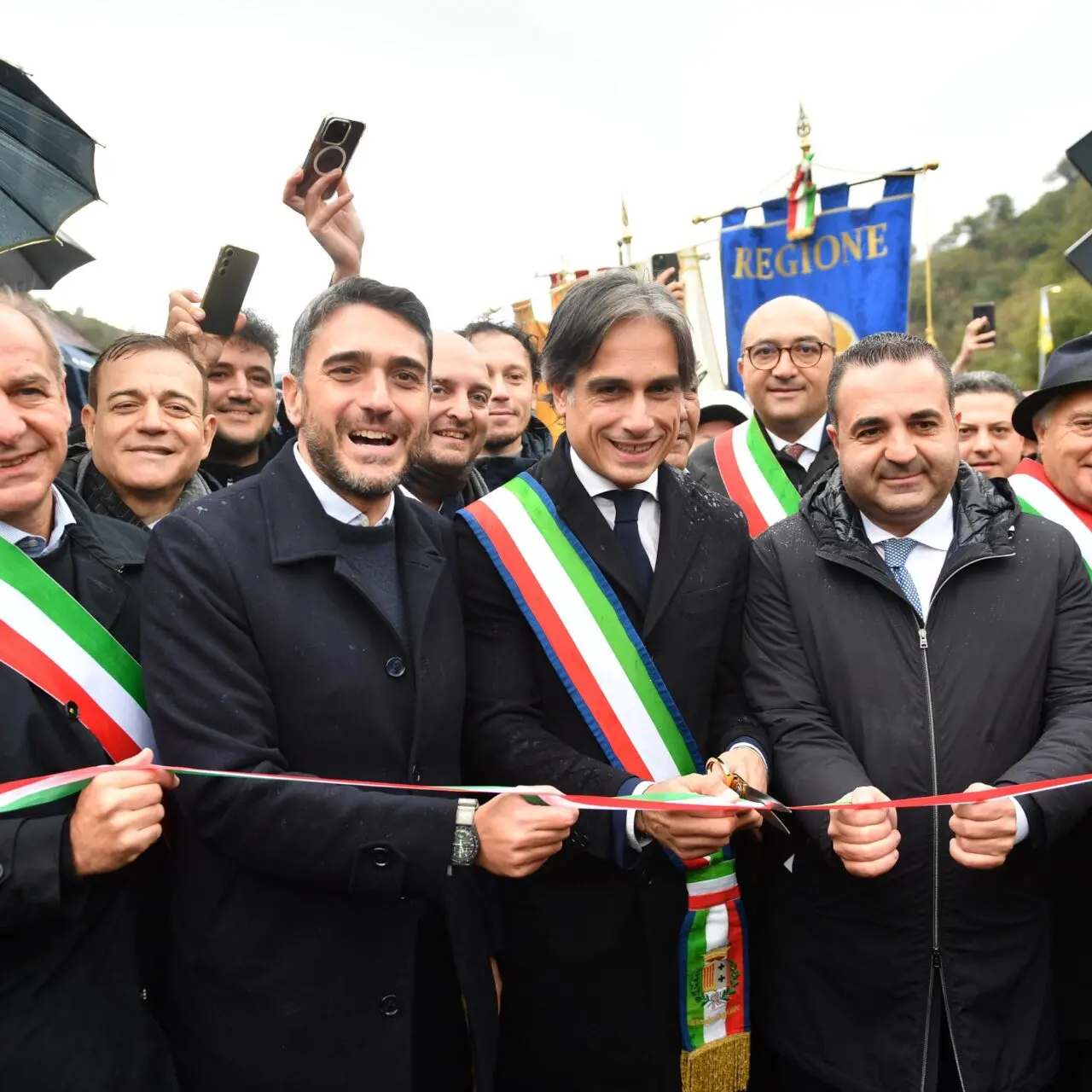 Inaugurato il terzo lotto della Gallico-Gambarie, Falcomatà: «Un grande orgoglio essere il sindaco che inaugura l'opera»