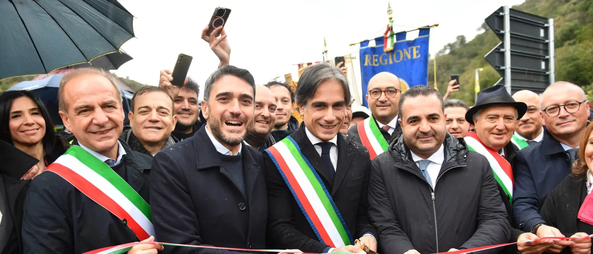 Inaugurato il terzo lotto della Gallico-Gambarie, Falcomatà: «Un grande orgoglio essere il sindaco che inaugura l'opera»