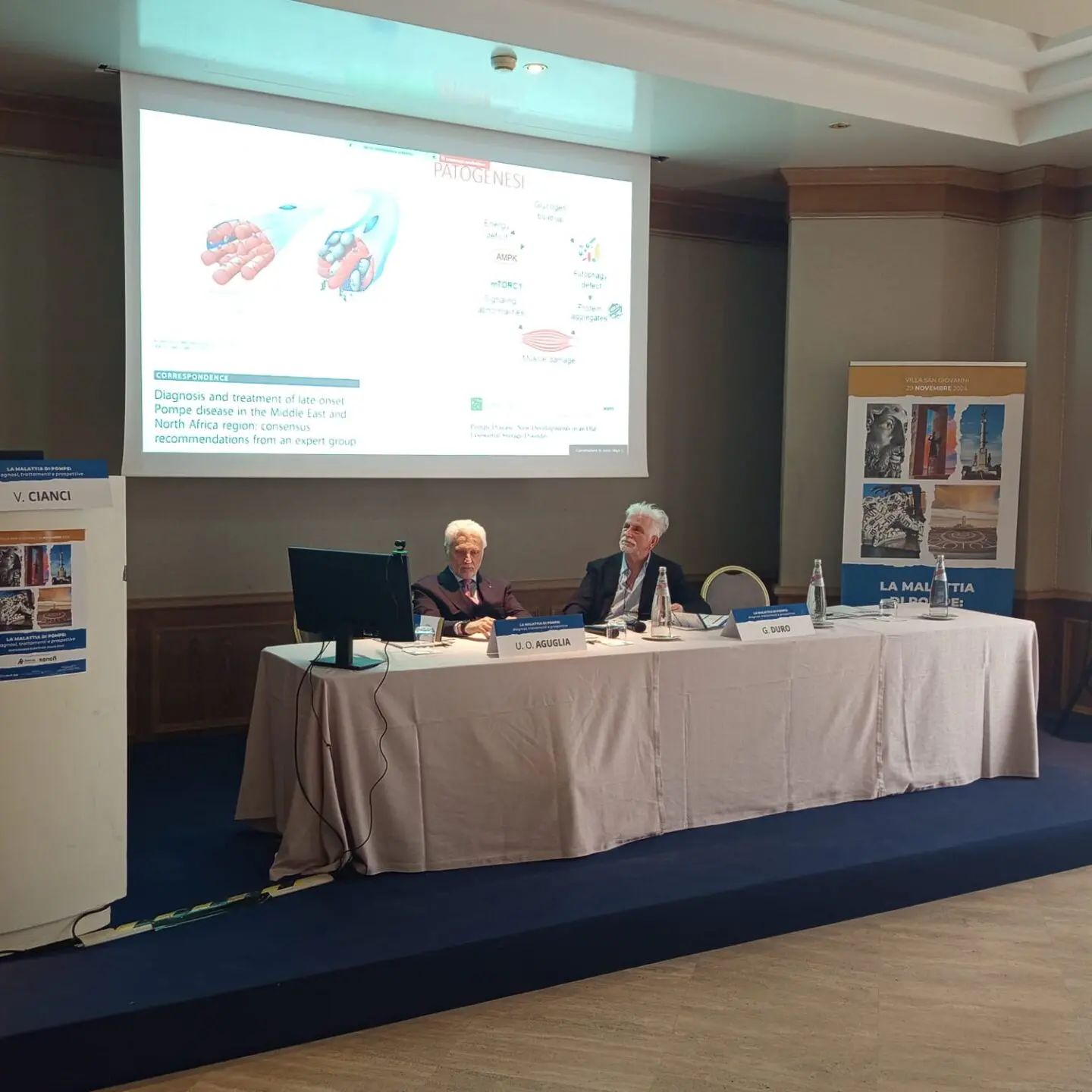 La Malattia di Pompe: diagnosi e trattamenti al centro del convegno a Villa San Giovanni