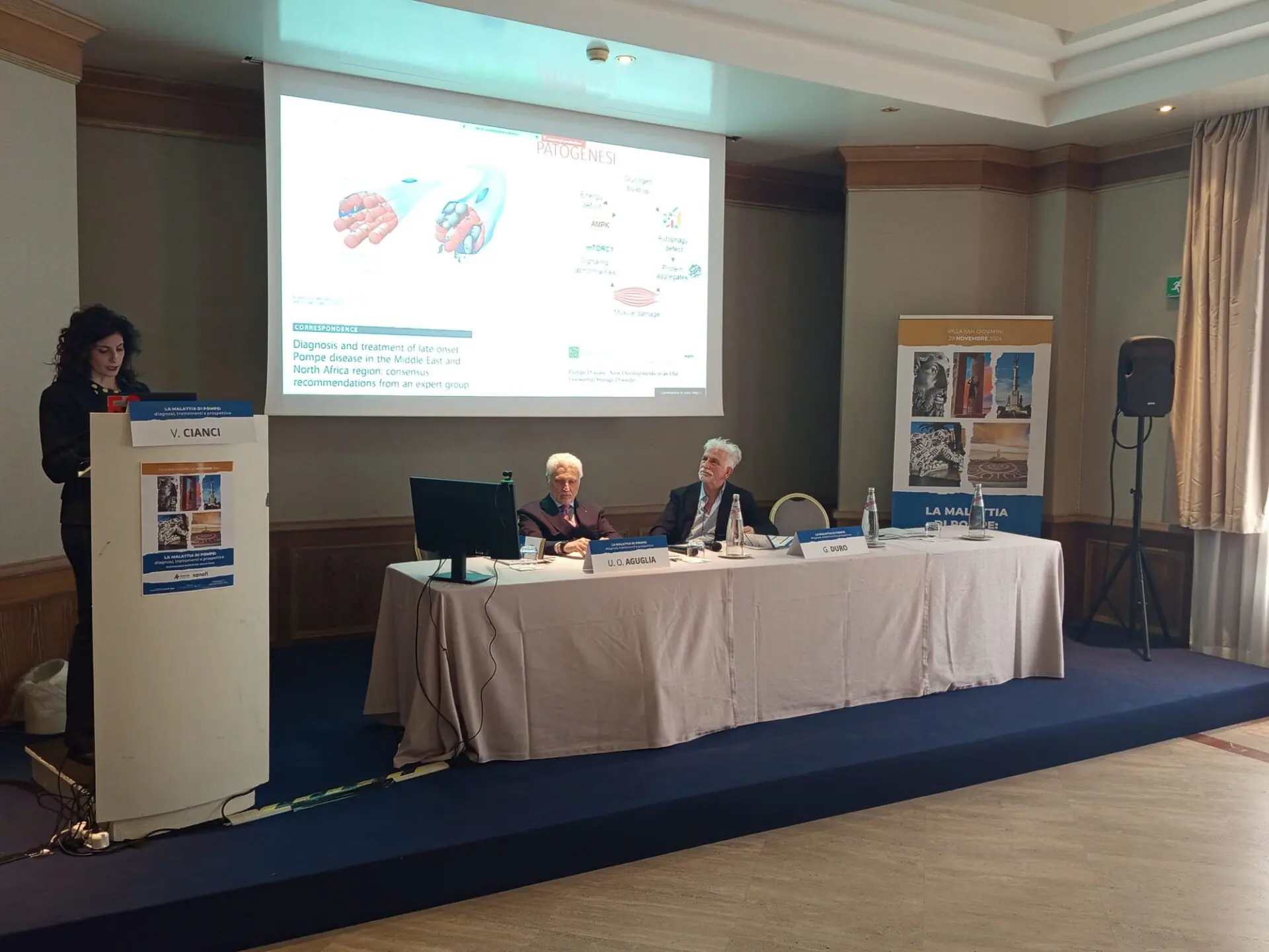 La Malattia di Pompe: diagnosi e trattamenti al centro del convegno a Villa San Giovanni