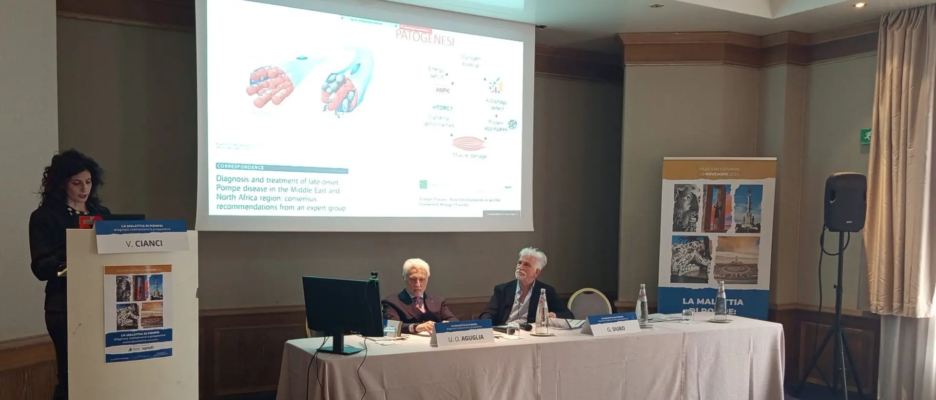 La Malattia di Pompe: diagnosi e trattamenti al centro del convegno a Villa San Giovanni