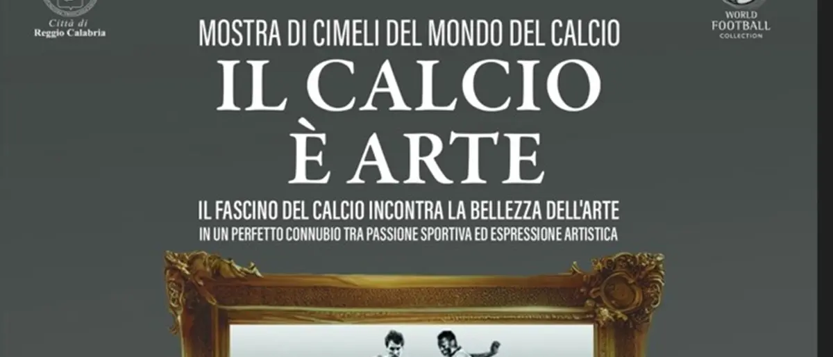 Reggio, la mostra \"Il calcio è arte\" alla pinacoteca civica
