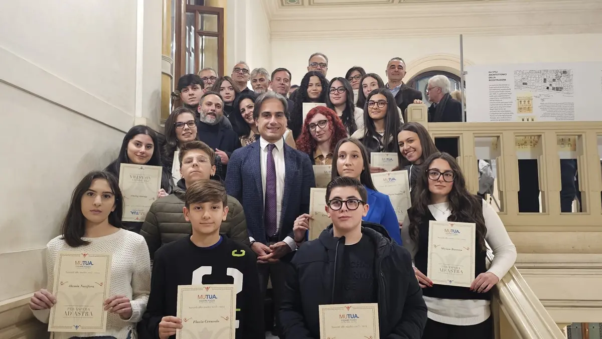 Reggio, consegna borse di studio della mutua \"Cesare Pozzo\"