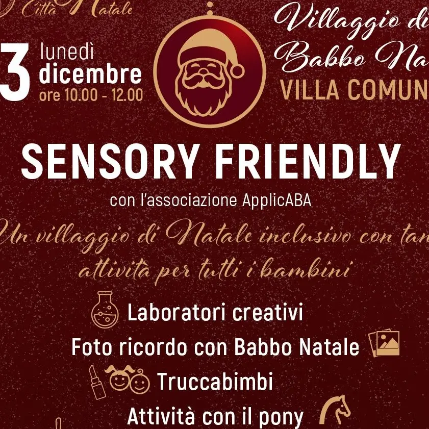 “Sensory friendly” -il villaggio inclusivo- apre le porte