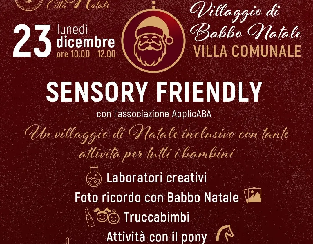 “Sensory friendly” -il villaggio inclusivo- apre le porte
