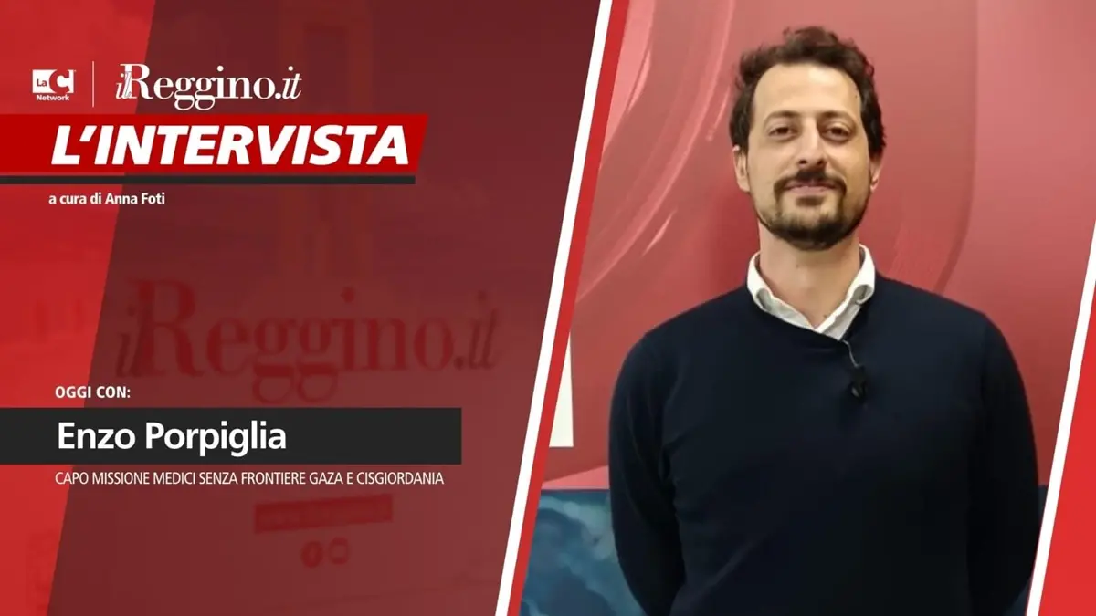 A TU PER TU | Da Scilla a Gaza, Enzo Porpiglia: «Per quasi tutto l’anno in zone di guerra ma torno sempre in Calabria per ritrovare la pace e gli affetti» - VIDEO