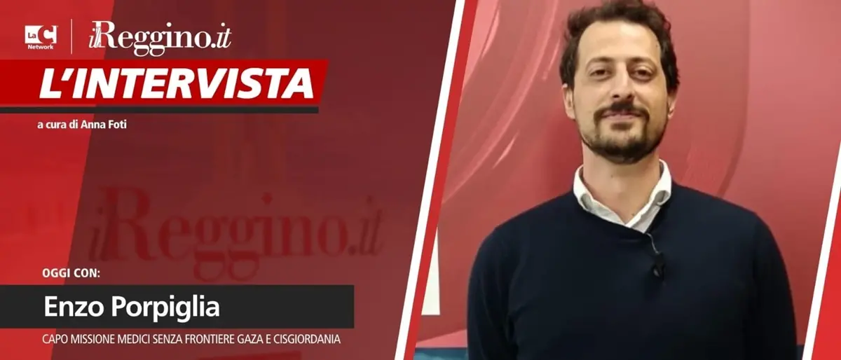 A TU PER TU | Da Scilla a Gaza, Enzo Porpiglia: «Per quasi tutto l’anno in zone di guerra ma torno sempre in Calabria per ritrovare la pace e gli affetti» - VIDEO