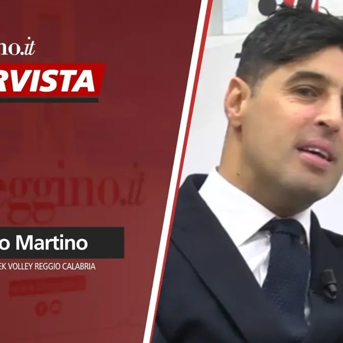 A TU PER TU | Domotek Volley Reggio, Martino: «Una stagione entusiasmante che accresce la reputazione sportiva della città» - VIDEO