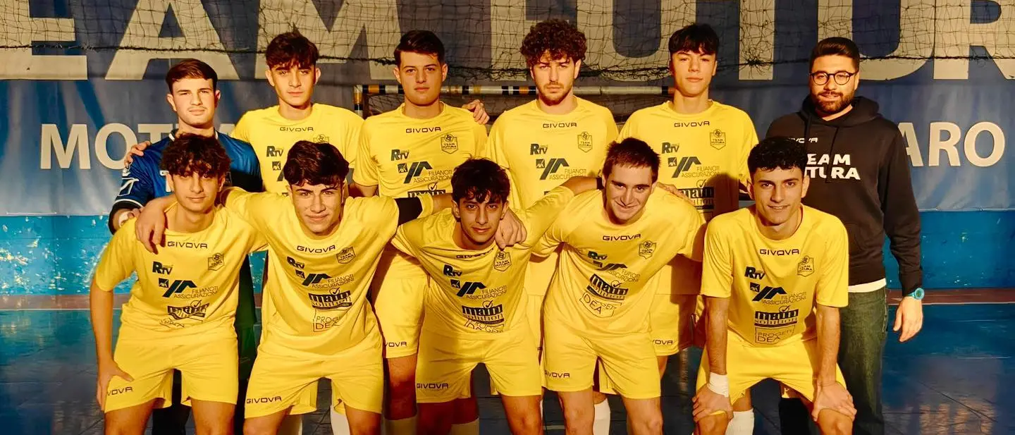Calcio a 5, nuovo successo in under 19 per la Polisportiva Futura