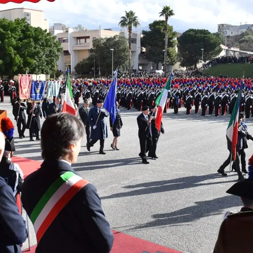 Reggio, il sindaco Falcomatà al giuramento degli allievi Carabinieri del 143 corso scuola allievi ‘Fava - Garofalo’
