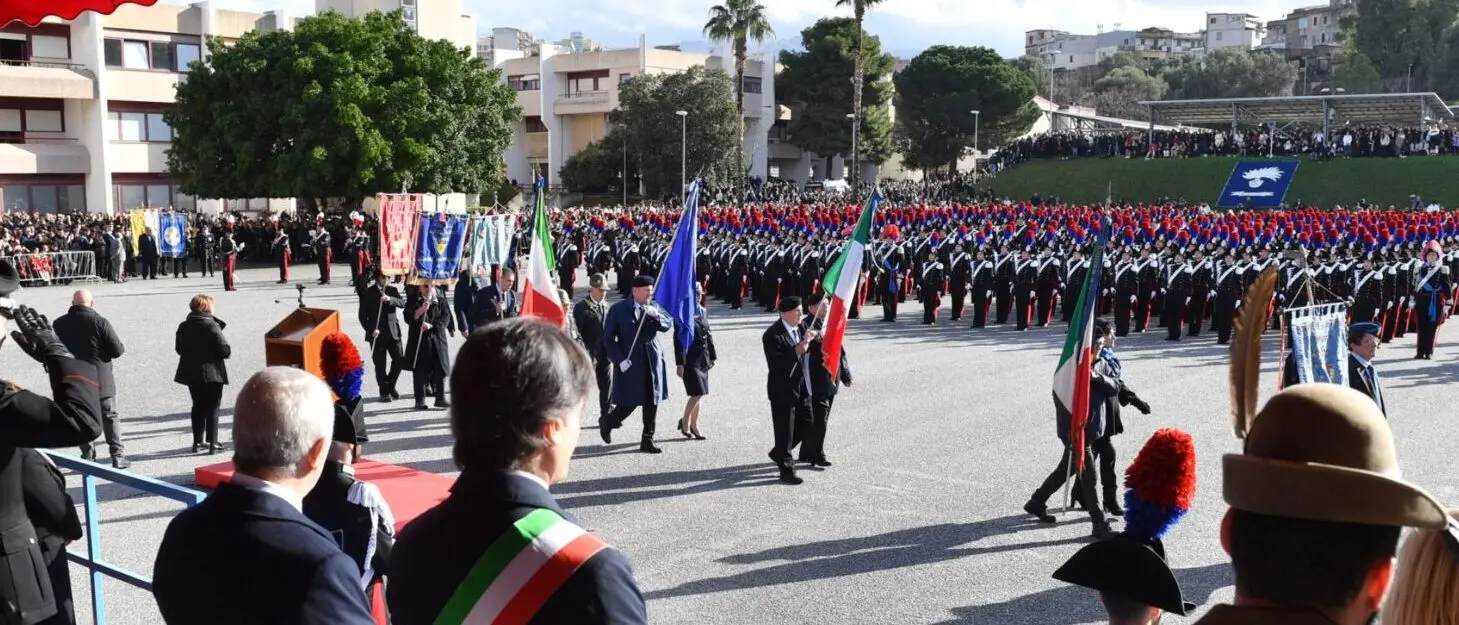 Reggio, il sindaco Falcomatà al giuramento degli allievi Carabinieri del 143 corso scuola allievi ‘Fava - Garofalo’